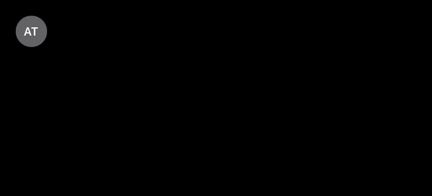 Avatar (fallback) on iOS in dark mode