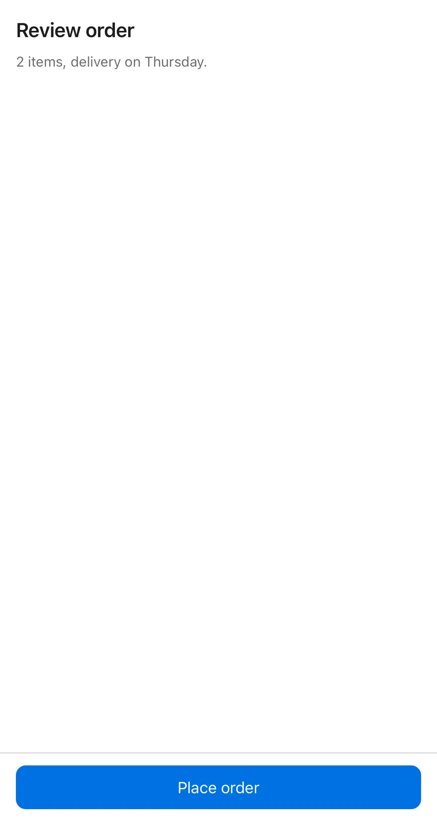 Bottom Bar (with separator) on iOS in light mode