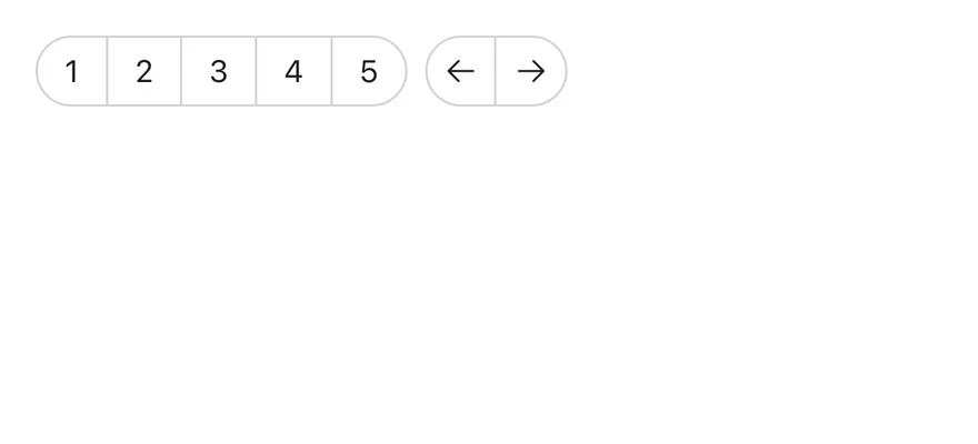 Button Group (nested) on iOS in light mode