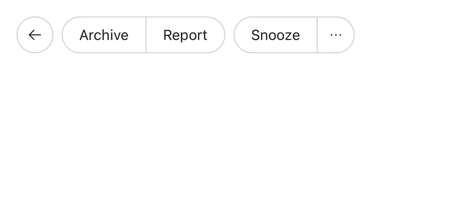 Button Group (outline) on iOS in light mode
