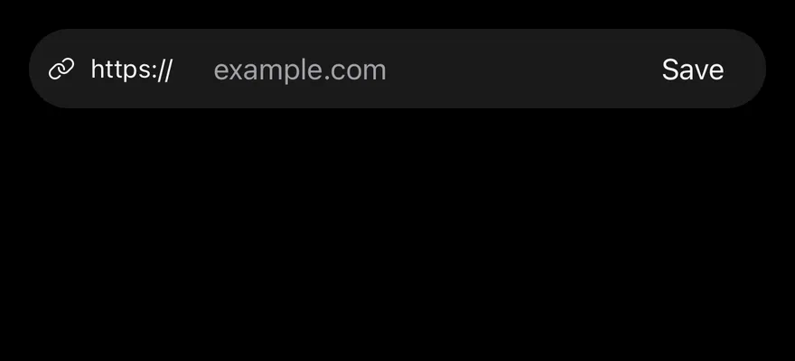 Button Group (with text) on iOS in dark mode