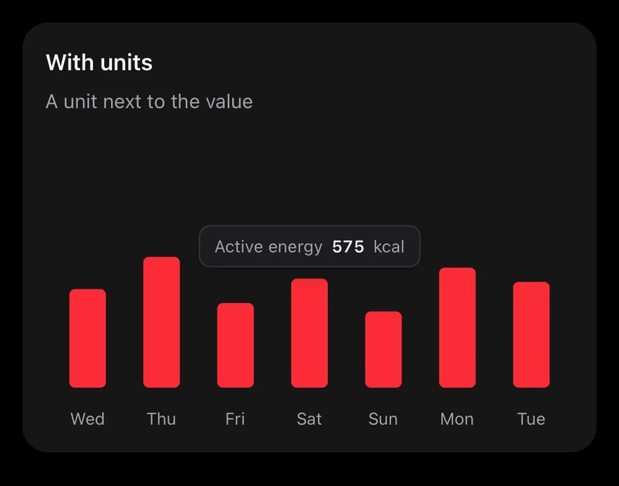 Chart (tooltip formatter) on iOS in dark mode
