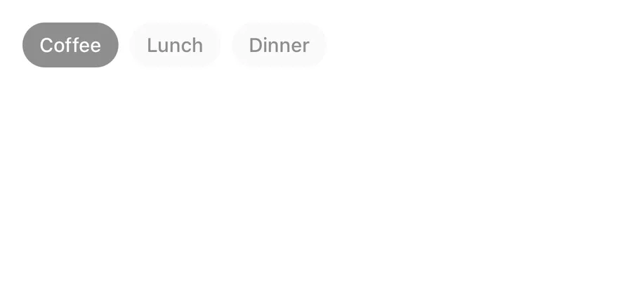 Chip (group disabled) on iOS in light mode