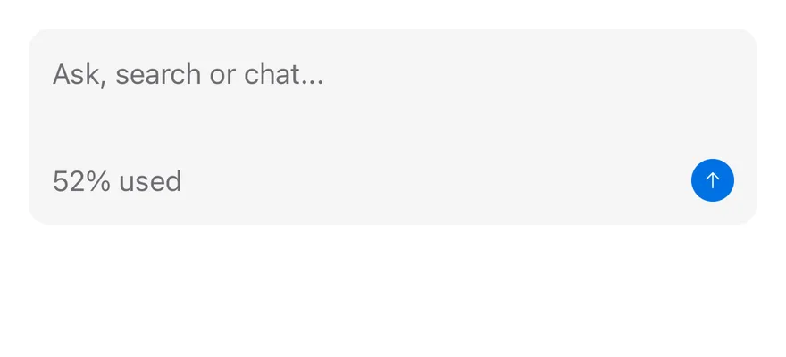 Input Group (with textarea) on iOS in light mode