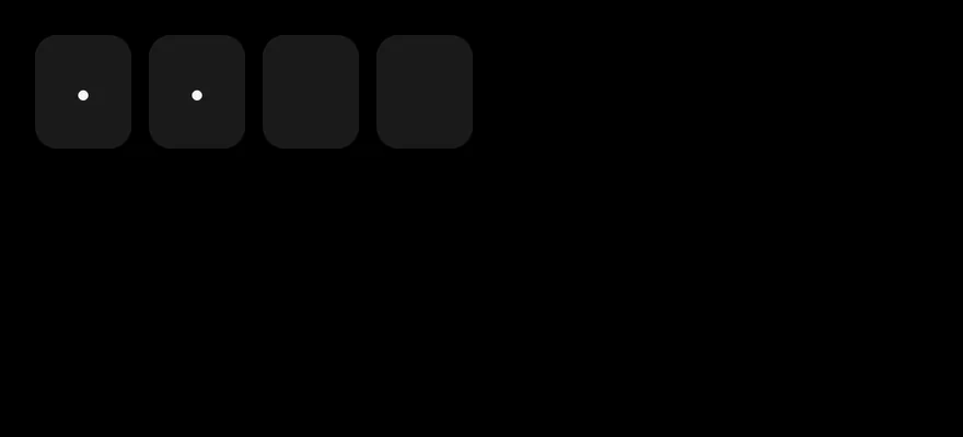 Inputotp (masked) on iOS in dark mode