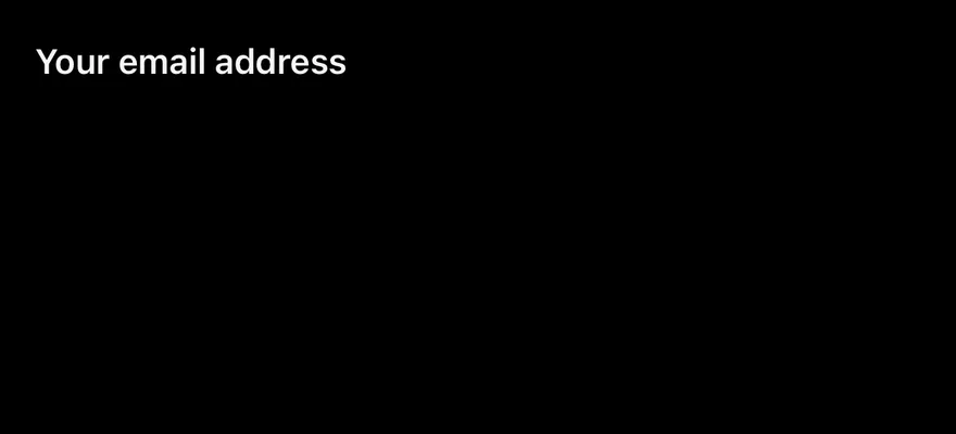 Label on iOS in dark mode