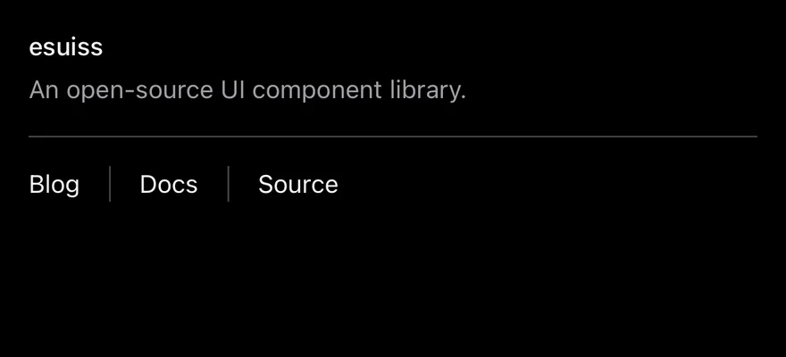 Separator on iOS in dark mode
