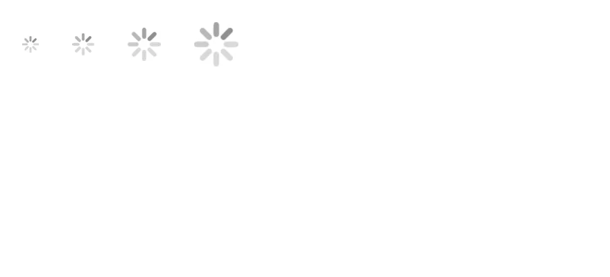 Spinner (sizes) on iOS in light mode