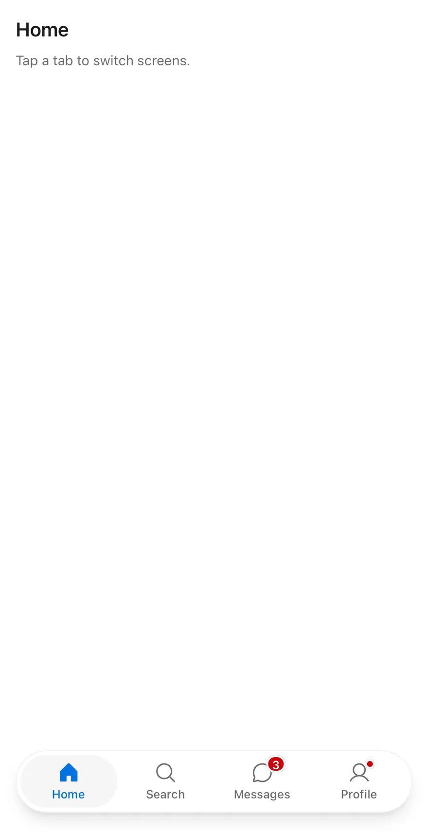 Tab Bar on iOS in light mode