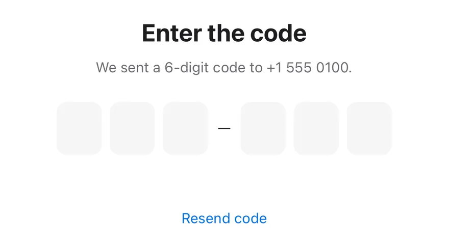 Otp Autofill (wrong code) on iOS in light mode