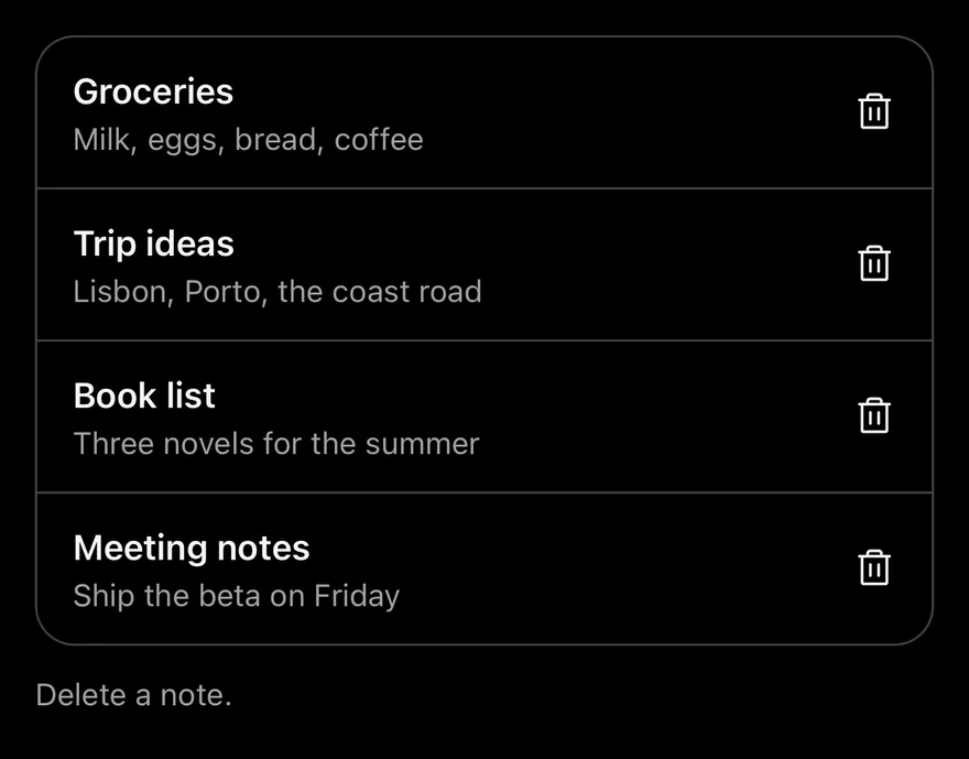 Undo Bar (longer timeout) on iOS in dark mode